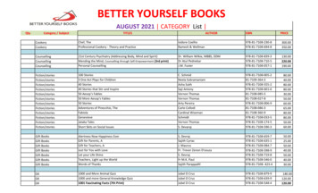 Better Yourself Books