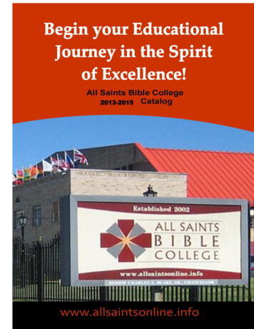 Sains Bible College - All Saints Online