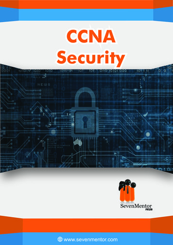 Ccna Security - SevenMentor