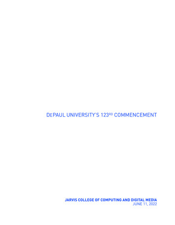 Depaul University?S 123rd Commencement
