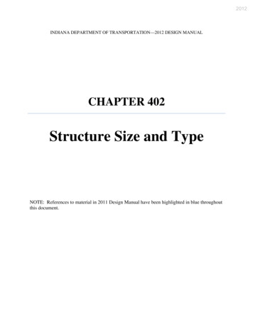 Structure Size And Type - Indiana