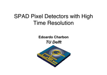 SPAD Pixel Detectors With High Time Resolution - Indico