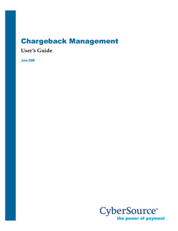 Chargeback Management - CyberSource
