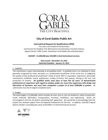 City Of Coral Gables Public Art