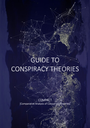 Guide To Conspiracy Theories