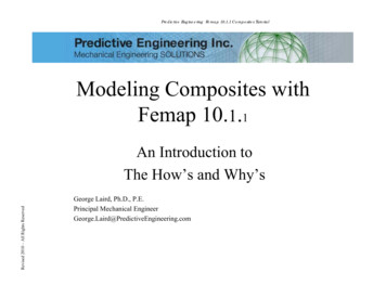 Modeling Composites WithModeling Composites With Femap 10