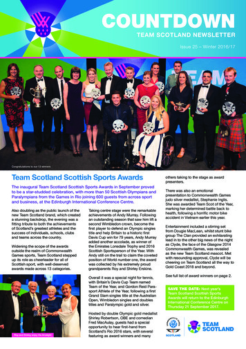 Countdown Issue 25 Dec 2016 - Team Scotland