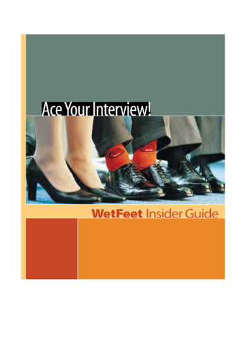 McKinsey.WetFeet.Consulting.Interview.Ace.Your.Interview