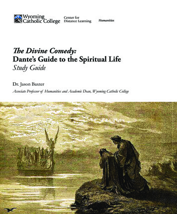 The Divine Comedy: Dante's Guide To The Spiritual Life Study Guide