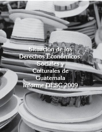Situación De Los Derechos Económicos, Sociales Y . - Guatemala