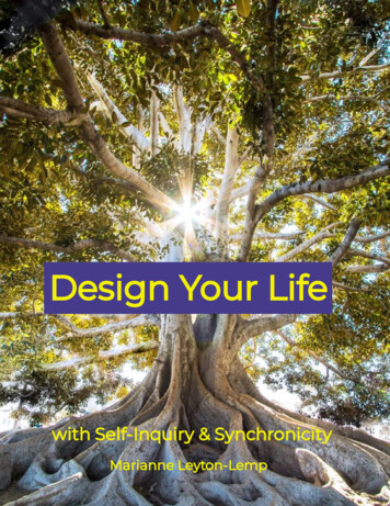 Design Your Life Workbook - Marianne Leyton