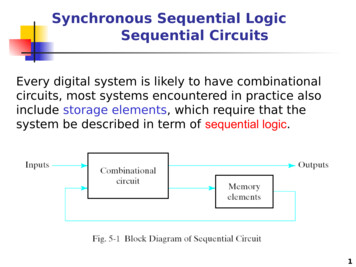 Synchronous Sequential Logic Sequential Circuits