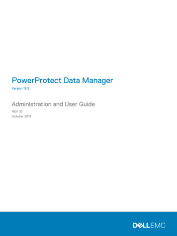 PowerProtect Data Manager - Dell Technologies
