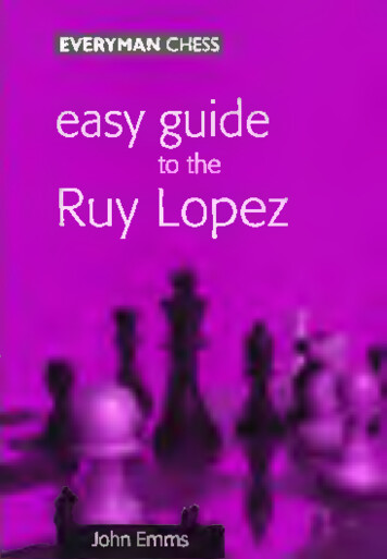 Ruy Lopez - Internet Archive