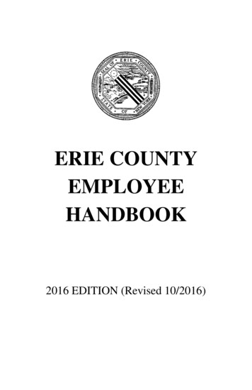 Erie County Employee Handbook