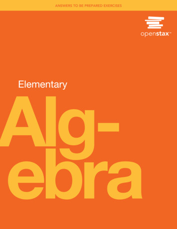 Elementary Algebra Ch 2: Solving Linear Inequalities
