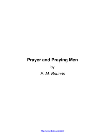 Prayer And Praying Men - Bibles Net. Com