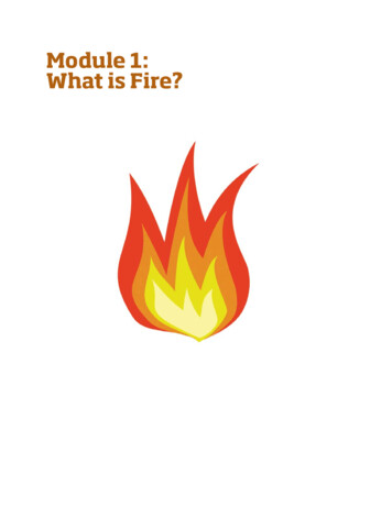 Module 1: What Is Fire? - Oregon State University
