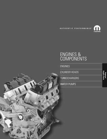 ENGINES & COMPONENTS - Chrysler
