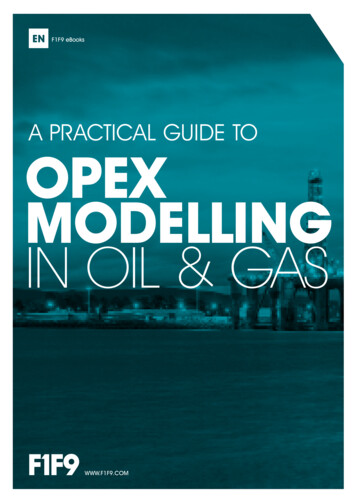 A Practical Guide To Opex Modelling In Oil & Gas - F1f9