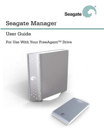 Seagate Manager UG