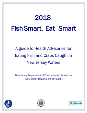 2018 Fish Smart, Eat Smart - Government Of New Jersey
