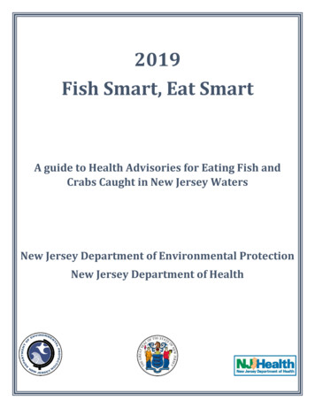 2019 Fish Smart, Eat Smart - Government Of New Jersey