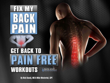 Fix My Back Pain - Healing Through Movement