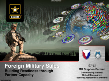 Foreign Military Sales - AUSA
