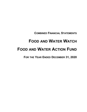 Foodand Water Watch