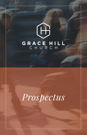 Grace Hill Prospectus
