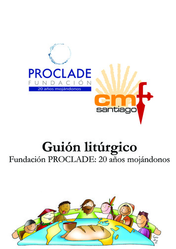 Guión Litúrgico - Fundación Proclade