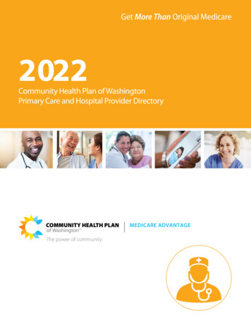 Community Health Plan Of Washington