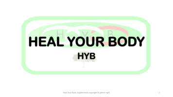 HEAL YOUR BODY - Smart House