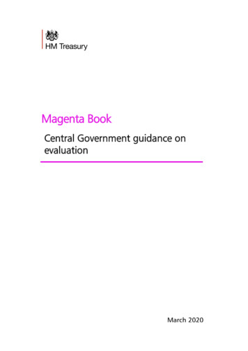Magenta Book - GOV.UK