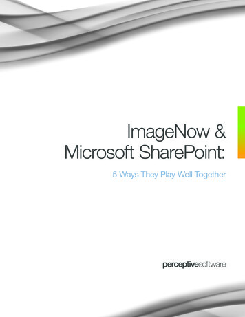 ImageNow & Microsoft SharePoint