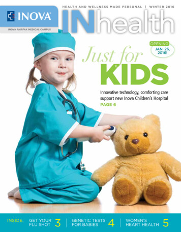 Inova Fairfax Hospital InHealth Magazine Winter 2016
