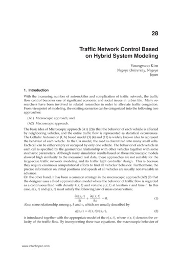 Traf C Network Control Based On Hybrid System Modeling - IntechOpen