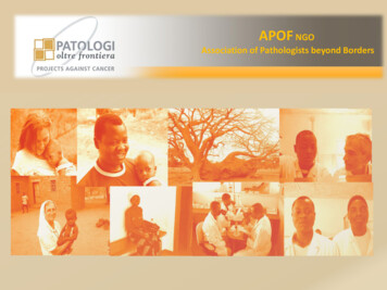 APOF NGO Association Of Pathologists Beyond Borders - UAntwerpen