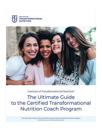 Institute Of Transformational Nutrition The Ultimate Guide