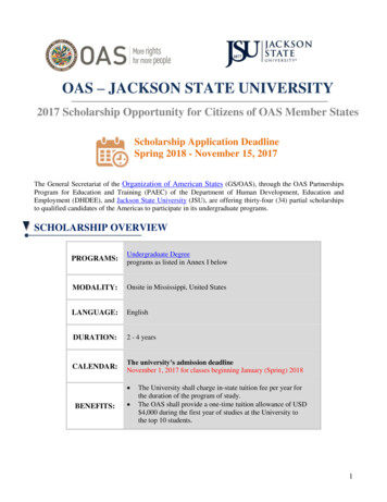 Oas Jackson State University