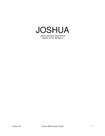 JOSHUA - Classic Bible Study Guide