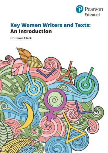 Key Women Writers-and-Texts: An Introduction - Edexcel