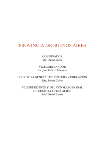 Provincia De Buenos Aires - Abc