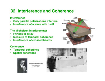 32. Interference And Coherence - Brown University