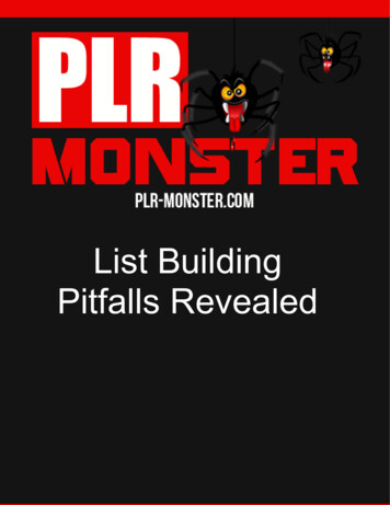 List Building Pitfalls Revealed - Stacker Bonus Page