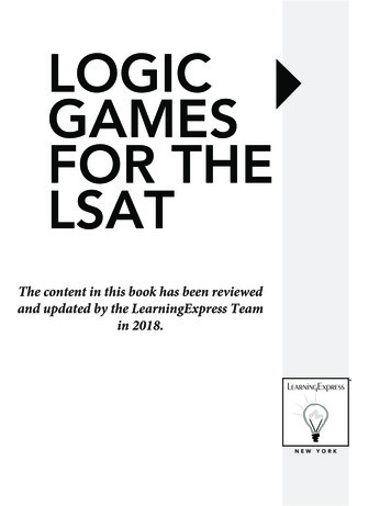 LSAT Logic Games - Support.ebsco 
