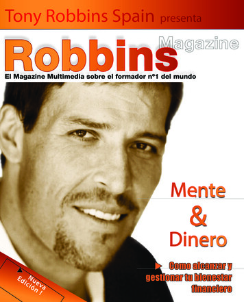 Tony Robbins Spain Robbins Magazine