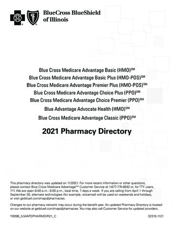 2021 Pharmacy Directory - BCBSIL