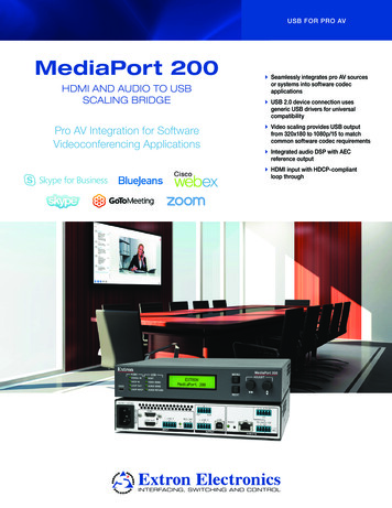 Mediaport 200 - Brochure - Extron